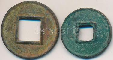 Kínai Császárság / Han-dinasztia 112-559. 1 Wu-Shu (3,1g) +  Wang Mang 9-24. 1W "Huo-Ch'ua...