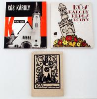 Kós könyvek: Sas Péter (szerk.): Kós Károly emlékezete (születésének 100. évfordulójára). Szentendre, 1984, Pest Megyei Múzeumok Igazgatósága. Illusztrált kiadói egészvászon kötésben.  + Kós Károly képeskönyv. Pál Balázs: Kós Károly.