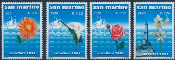 International Stamp Exhibition, EUROFLORA set, Nemzetközi Bélyegkiállítás, EUROFLORA sor