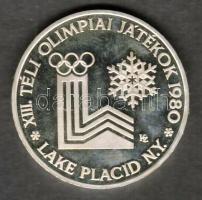 1980. "Lake Placid-XIII. Téli Olimpiai Játékok" 200Ft Ag T:PP