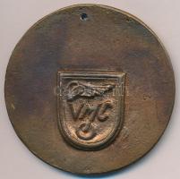 1987. "VMC - Veterán Motoros Club" Br emlékplakett (69mm) T:2- lyukasztva