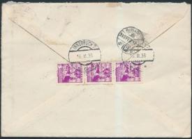 1938 Innsbruck, Dr. Werner Károlyi gróf Josef Sternberghez intézett levele német nyelven /
1938 Inn...