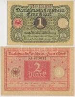 Németország / Weimari Köztársaság 1920. 1M + 2M T:I- Germany / Weimar Republic 1920. 1 Mark + 2 Mark C:AU