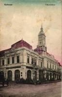 Kalocsa, Városháza, Karácsonyi Lajos kereskedése; Moravcsik és Szeidler kiadása (Rb / gluemark)