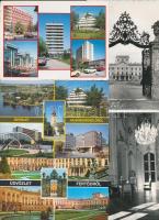 Kb. 200 db MODERN magyar városképes lap; / Approx. 200 modern Hungarian town-view postcards;