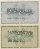 1946. 5db klf adópengő, ebből 3db sorozat- és sorszám nélkül T:II-,III