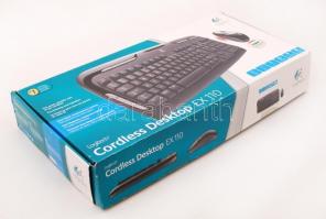 Logitech Cordless Desktop EX110 vezeték nélküli billentyűzet, egér nélkül (105 gombos, magyar), sajá...