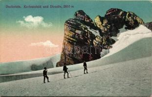 Dachstein - 16 old postcards, mixed quality