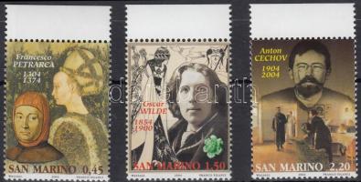 Famous literary margin set, Híres irodalmárok ívszéli sor