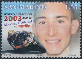 Motor Racing: Manuel Poggiali, Motor versenyző: Manuel Poggiali