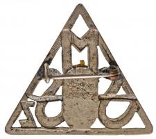 ~1930-1940. "Magyar Sí Szövetség" zománcozott fém jelvény, hátoldalán "BERÁN N. BP. D...