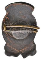 1933. "Magyarországi Kárpát Egyesület - 1873-1933" ezüstözött, zománcozott fém jelvény (25...