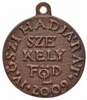 2009. "Gábor Áron / IV. Őszi Hadjárat - Székelyföld" Br emlékérem füllel (39mm) T:2