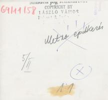 Vámos László: Parlament fotó,jelzett,  13x16cm