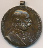 1898. "Jubileumi Emlékérem Fegyveres Erő Számára" Br kitüntetés mellszalag nélkül T:2- Hungary 1898. "Commemorative Jubilee Medal for the Armed Forces" Br decoration without ribbon C:VF NMK 249.
