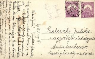 1929 Bakony, Kőris-hegy; kilátó, photo (fa)