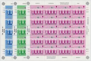 Europa CEPT minisheet set, Europa CEPT kisív sor