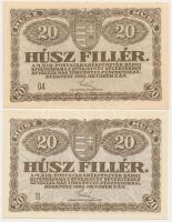 1920. 20f (2x) T:I,I-