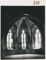 cca 1970 Vámos László: Zsigmond Kápolna fotók. Magyar Hírek Szerkesztősége, verzón feliratozva,3db, ...