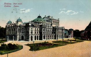 Kraków, Krakkó; theatre (EK)