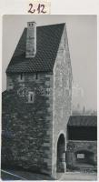 cca 1970 Vámos László: Budai vár, fotók. Verzón feliratozva,4db, cca 25x20cm