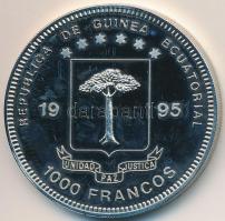 Egyenlítői-Guinea 1995. 1000Fr Cu-Ni "Basel Taube 150. évforduló" T:PP ujjlenyomat
Equato...