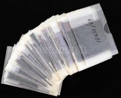 1969 FŐMO (Fővárosi Mozi Vállalat) film plakátjai, hirdetési oszlopai Budapesten, városi környezettel, szabadon felhasználható, jogdíjmentes eredeti negatívok tétele, 65 db professzionális fekete-fehér negatív, 6x6 cm