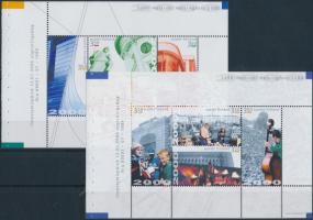 2000 Helsinki - Európa Kulturális Fővárosa 2 db bélyegfüzetlap MH 57-58 (Mi 1502-1509)