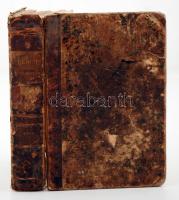 Bloch Móricz dr.: Új kimerítő magyar-német zsebszótár minden rangnak használatára. Pesten, 1848, Geibel Károly. Kissé viseltes félbőr kötésben.