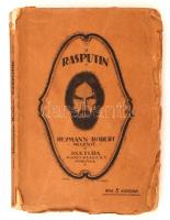 Heymann Robert: Rasputin. Bp., 1918, Kultura Könyvkiadó. Kissé viseltes kiadói papír kötésben.