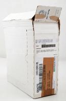 Antik réz váza zománc díszítéssel, zománc hibákkal, kézzel kalapált, alján sorszámmal, m:19 cm