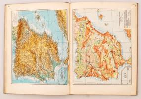 Weltatlas. Die Staaten der Erde und ihre Wirtschaft. Kiadói egészvászon kötésben