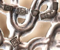 Régi ezüst (Ag.) nyaklánc medállal, jelzett, 12gr., 53cm/ 
Old silver (Ag.) Pendant necklace, marke...