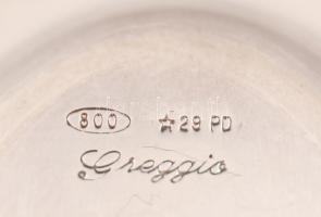 Ezüst (Ag.)"mini halastál", 20r., jelzett, 11x7cm/ Silver (Ag.) "Mini-bowl" 20r....