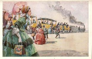 1925 München, Deutsche Verkehrsausstellung / German Transport Exhibition s: A. Reich