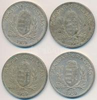 1939. 1P Ag (4x) T:2,2-