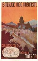 Mátra, MÁV Belföldi Turisztikai reklám s: Bartha