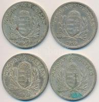 1938-1939. 1P Ag (4x) T:2,2-