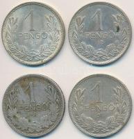 1937-1939. 1P Ag (4x) T:2,2-