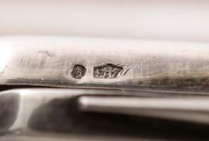 Ezüst (Ag.)színházi táska,  215r., jelzett, 16x17cm /
Silver (Ag.) Theatrical bag, 215r., Signed, 1...