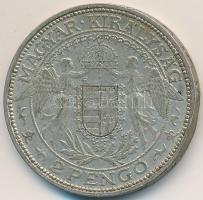 1933. 2P Ag "Madonna" T:2-
Adamo P7