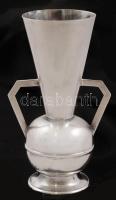 Ezüst (Ag.)art deco vázácska,  57r., jelzett, 10cm /Silver (Ag.) Art Deco vase, 57r., marked, 10cm