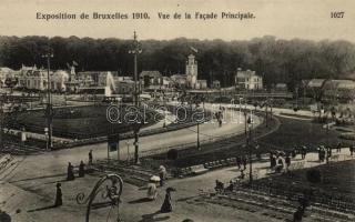 1910 Brussels, Bruxelles; Exposition de Bruxelles, Facade Principale