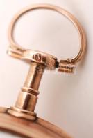 XVIII. sz vége: Ageron A Paris 649 sorszámú arany zsebóra naptár funkcióval. Kulcsos szerkezettel.  ...