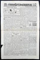 1938 Régi képregény, 1 oldal Friss gyermekújságból