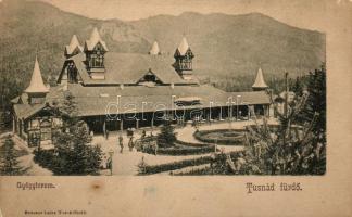 Tusnádfürdő, Gyógyterem; kiadja Brunner Lajos / spa (kis szakadás / small tear)