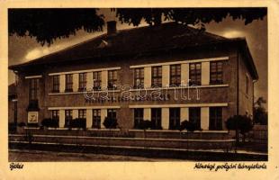 Békés, Községi polgári leányiskola (EK)