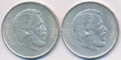 1947. 5Ft Ag "Kossuth" (2x) T:2-,3