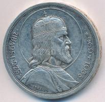 1938. 5P Ag "Szent István" T:2 Adamo P8.1