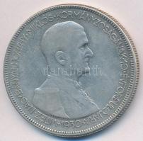 1930. 5P Ag "Horthy jobbra" T:3 Adamo P8
